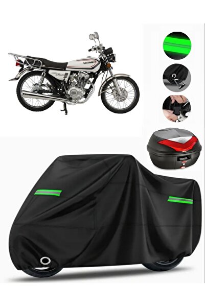 MotoEN حقيبة خلفية Mondial 150 Masti متوافقة مع قماش القنب للدراجات النارية (...