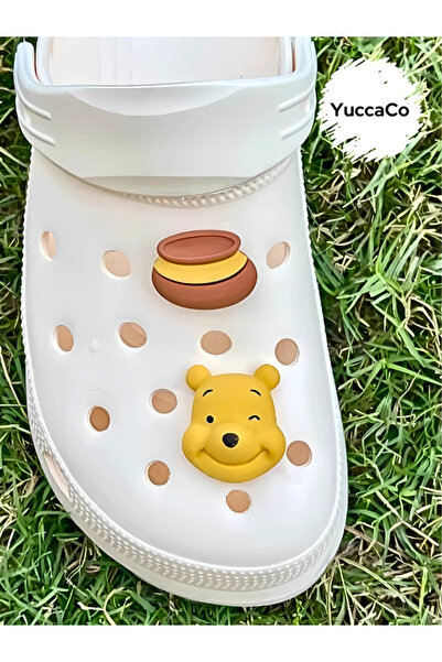 Crocs 3D (Üç Boyutlu) Crocs Charm/ Crocs Süsü Winnie ve Bal Kovanı/ 3 Boyutlu Crocs Süs