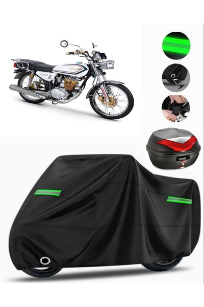 MotoEN حقيبة خلفية كوبا تشيتا 125 متوافقة مع قماش القنب للدراجات النارية بريم...