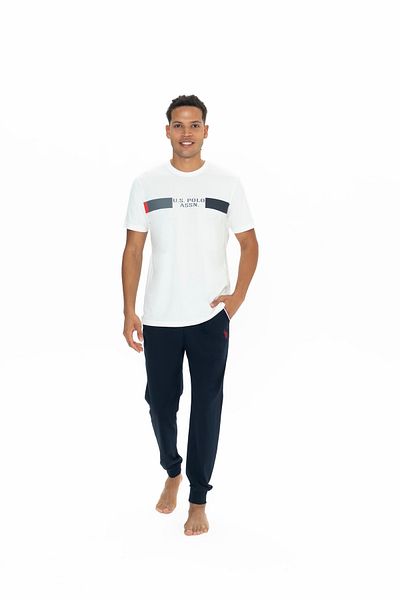 U.S. Polo Assn. Original Licensed New Season Men's Round Neck Pajama Suit