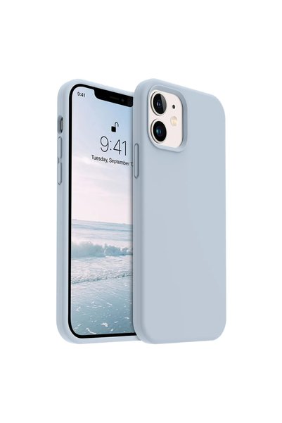 Marselit Soft Silicone with Velvet Inner Surface Compatible with iPhone 12/12...