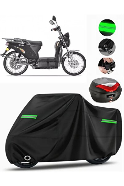 MotoEN Yuki YK-22 Wind Back Bag متوافق مع القماش المشمع للدراجات النارية Prem...