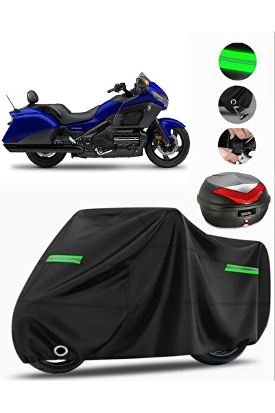 MotoEN Honda Goldwing F6B Rear Bag Compatible Motorcycle Tarpaulin Premium (L...