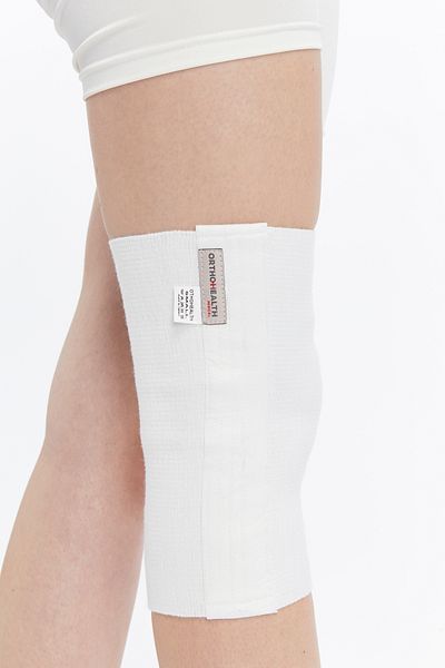 orthohealthmedical Wool Knee Pads – White (2 Pieces) Knee Pain, Rheumatism, Joint and Calcification Holoster