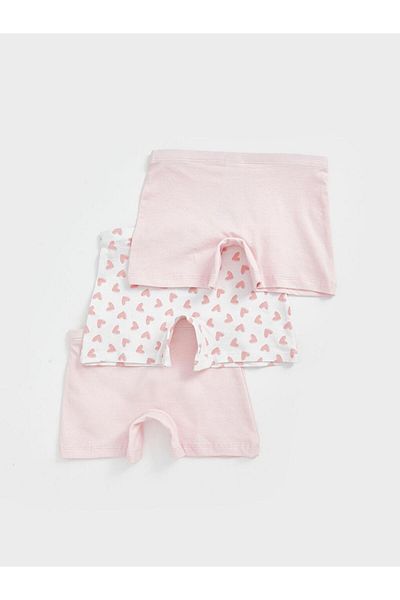 LC Waikiki LCW Kids Elastic Waist Girls Boxer 3-pack
