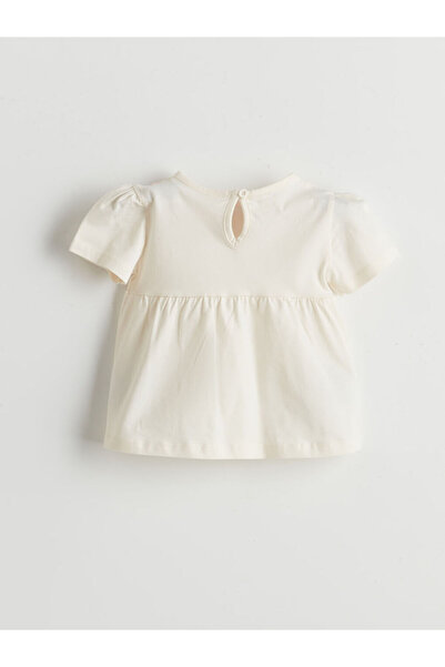 LC Waikiki Lcw Cotton Baby Girl Blouse and Capri Leggings 2 Pack