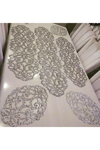 SEHARA 120CM 1 Runner, 100CM 2 Runner, 42X32 3 σερβιρίσματα, 4 τμχ Παρουσίαση καφέ και Σετ κάλυμμα σαλονιού