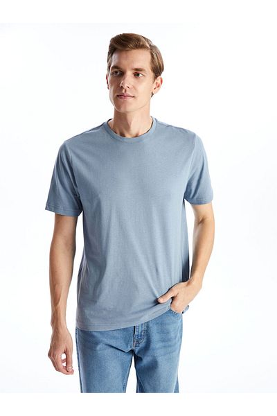 LC Waikiki Lcw Crew Neck Combed Cotton Men's T-Shirt
