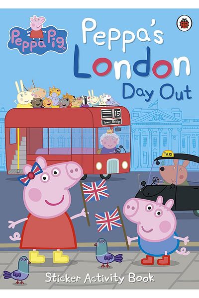 Penguin Books Peppa's London Day Out Sticker Activity Book