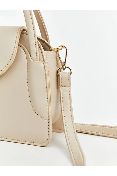 LC Waikiki Lcw Accessories Women's Black Shoulder Bag with Detachable Strap