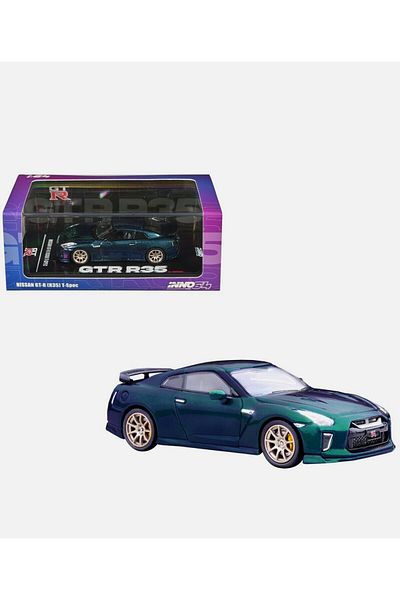 Inno Inno64 1:64 Nissan Gt-R R35 T-Spec Millennium Jade Model Car