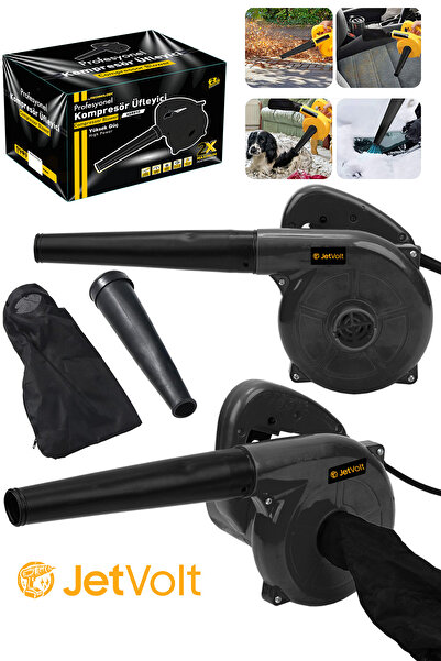 JetVolt Hava Üfleme Emme Makinesi 6 Kademe Devir Ayarlı 600 Watt Elektrikli H...