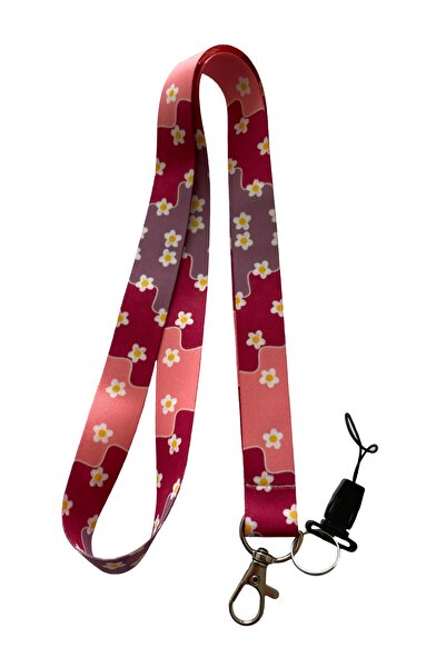 StormiStoretr Curea de telefon Yap Boz Daisy Neck Rope