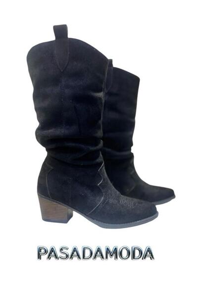 PASADAMODA SÜET KADIN ÇİZME G-702