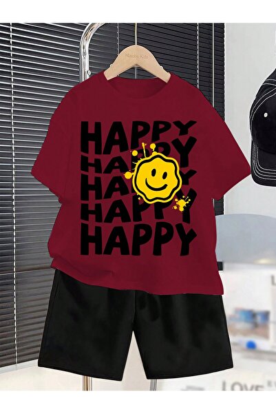 hilon Summer Kids Girls And Boys Cute And Cool Casual 2 Pcs T-Shirt And Bottoms