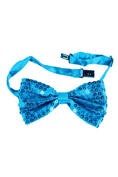 ReilaParty Palarie cu Paiete Strălucirea Nopții Papion Elegant Culoare Turcoaz Rp4999
