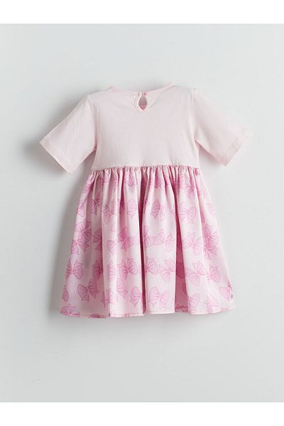 LC Waikiki Lcw Kids Girls' Dress with Ribbon Detail