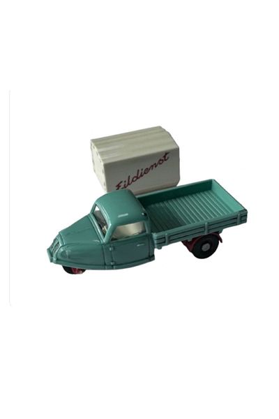 WİKİNG Wiking 1:87 Goli Dreirad Fildienst – Nostalgic German Mini Pickup Truck Model