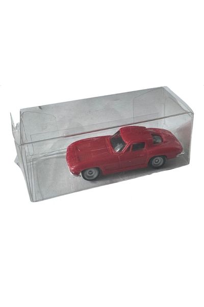 MonoGram 1:87 HO Scale 1963 Chevrolet Corvette Stingray Classic Model Car - Red