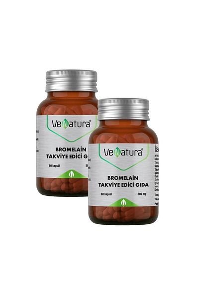 VeNatura Bromelain 60 Capsules 2 Pieces