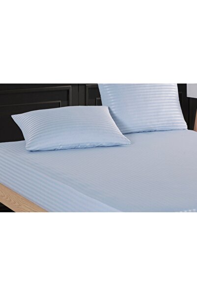 LUYASHOP Cotton Double Fitted Sheet 2 Pillowcases