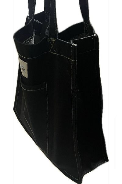 AKTEZ-EL Geantă de mână cu buzunar detaliat din denim