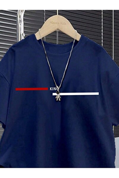 hilon Yazlık Çocuk Kız Ve Erkek Sevimli ve Havalı Günlük 2 li Tişört ve ALT