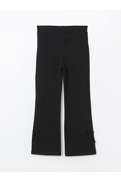 LC Waikiki Lcw Kids Bow Detail Flared Leg Girls' Leggings