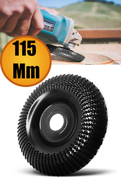 NUBLADO Ahşap Taşlama Makine Uyumlu Törpüleme Oyma Eğe Diski Ahşap Kesici Kesme 115 mm Oyuk Açma Testeresi.