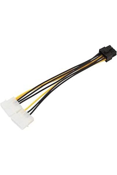Hepta Collection Primex Plus Px-4260 2Olex to 8 Pin Graphics Card Power Cable Converter, 4Pin to 8Pin Graphics Card Power