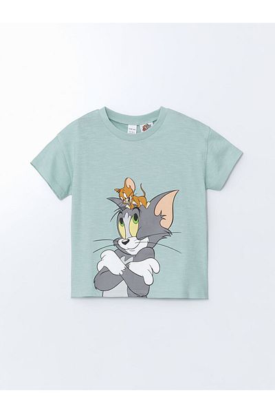 LC Waikiki Lcw Printed Baby Boy T-Shirt and Shorts 2-Piece
