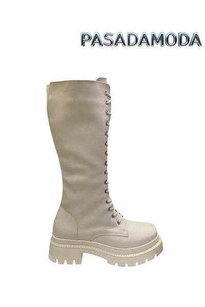 PASADAMODA KADIN POSTAL BAĞCIKLI ÇİZME G-713