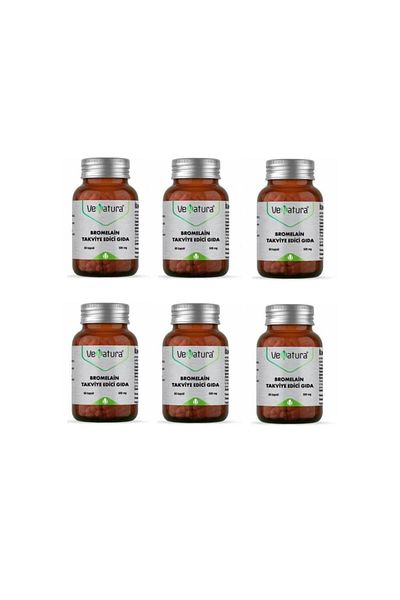 VeNatura 6 Bromelain with 60 Capsules