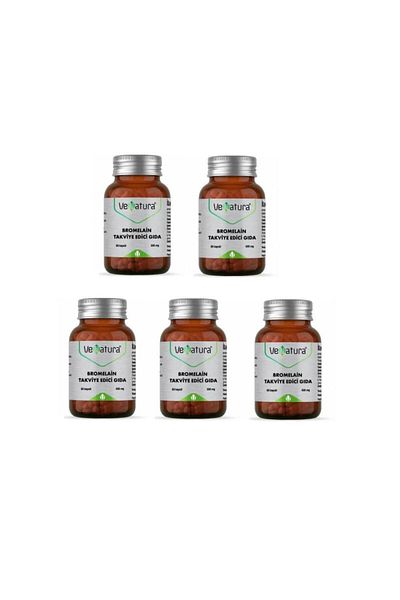 VeNatura 5 Bromelain 60 Capsules