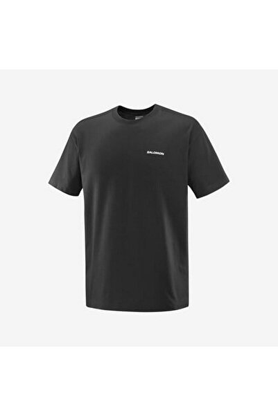 Salomon Lc2527200 Logo Rx Tee m Men's Sports T-Shirt Black