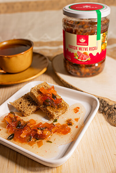 GURESSA Karışık Meyve Reçeli 720 Gr Doğal Ev Yapımı