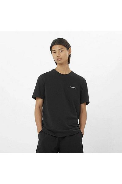 Salomon Ανδρικό αθλητικό μπλουζάκι Lc2526200 Logo Tee M