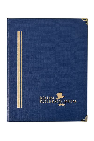 Benim Koleksiyonum 6 Sheets, 12 Pages White Ground Flake Notebook
