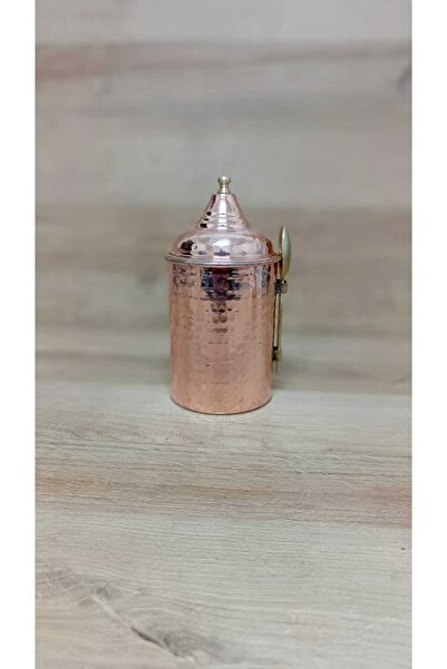 Erişim Bakırhanem Sebe Home Copper Shiny Coffee Pot with Spoon