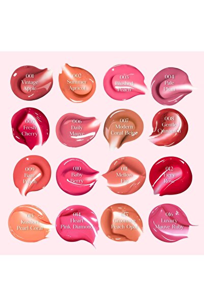 CLIO Cleo Crystal Glam Lipstick - 16 Luxurious Ruby Mauve