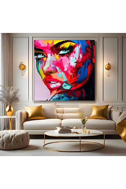 EMYA HOME Pictură pe pânză cu față colorată