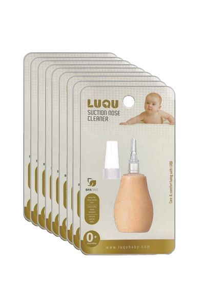LUQU BABY Baby Nose Cleaner Nasal Aspirator-Pink-Pack of 10