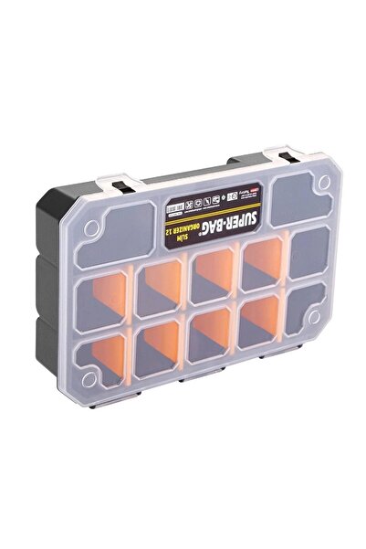 Genel Markalar ASR 2097 SLİM ORGANİZER KUTU 12 GÖZLÜ