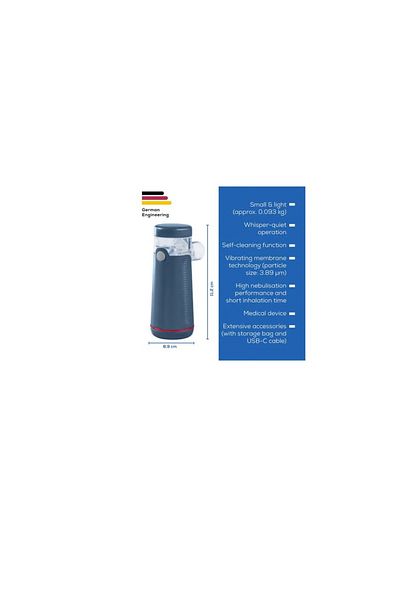 Beurer IH 49 Portable Inhaler for Children and Adults for Colds,Asthma and Other Respiratory