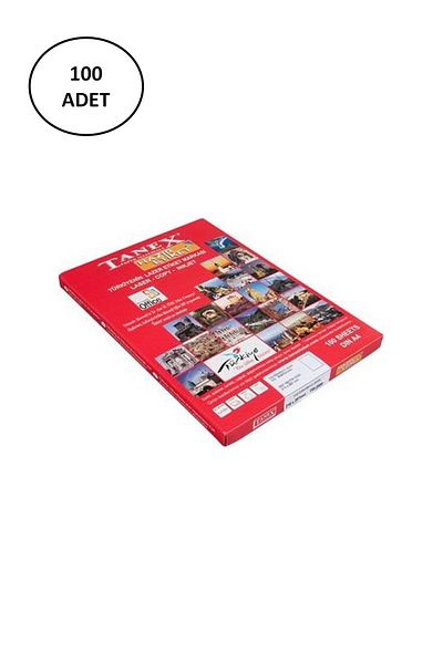 Tanex Alray Tw-2027 70X32,125 mm Laser Label 100 Pieces