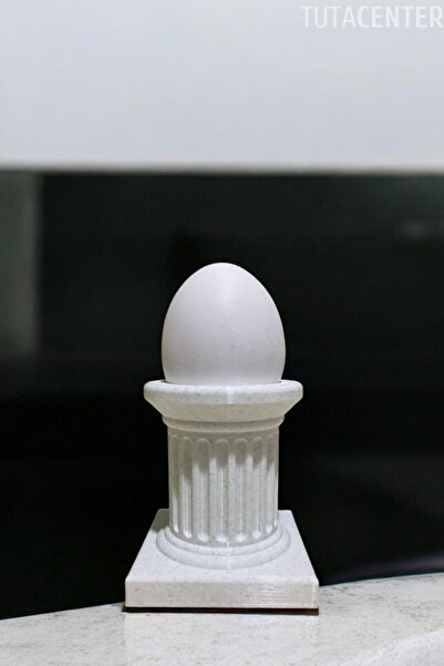 TUTACENTER Tarihi Sütun Yumurta Kabı Yumurta Tutucu