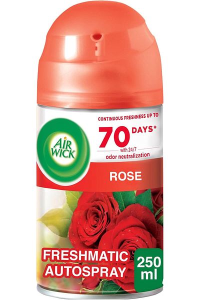 Air Wick Air Freshener Freshmatic Refill Rose, 250ml