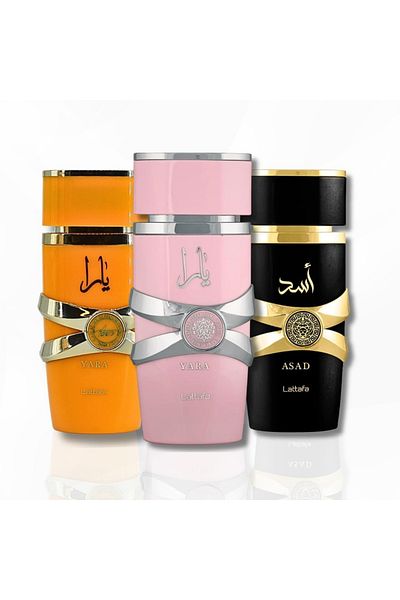lattafa مجموعة عطر ياراء واسد 100 مل
