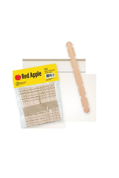 Kareem Alray Red Apple Wooden Stick Cut Tip Natural 25-200