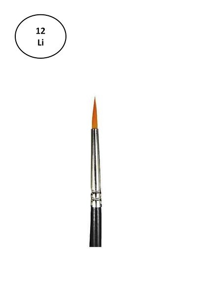 Alray Fanart Series 123 Synthetic Brush No:3 12 pcs
